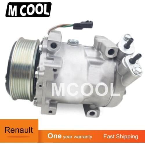 For Free Shipping SD7V16 Auto AC Compressor for Renault Duster 8201018716 1815 00281310862 926007398R 7PK