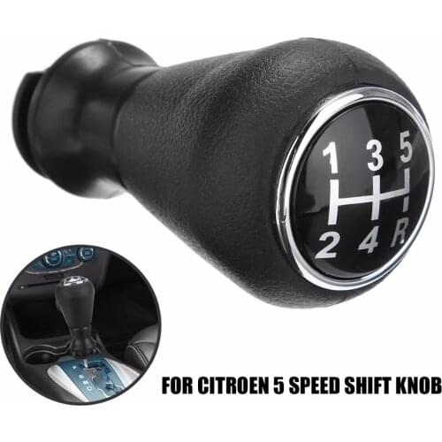 ForCITROEN C1 C3 C4 Peugeot 206 207 306 307 Universal Replacement Parts 5 Speed Gear Stick Shift Knob Treyues