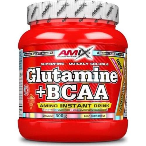 GLUTAMINE + BCAA 300 g FRESH FRUIT PUNCH AMIX
