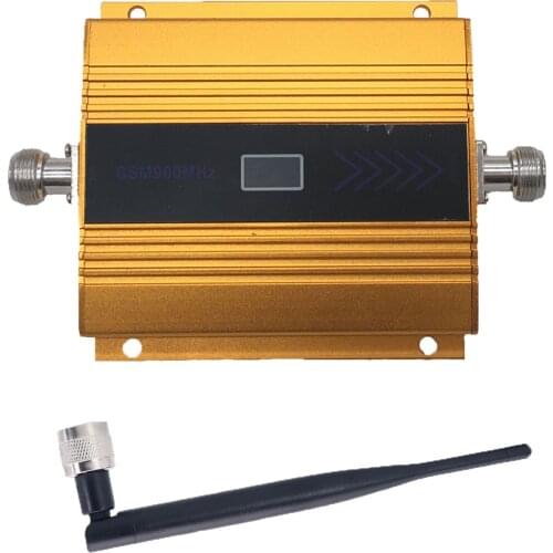 GSM repeater 900MHz LCD signal repeater mini GSM900MHZ mobile signal booster GSM 900 cell phone amplifier with indoor antenna