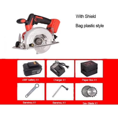 4300rmp Infrared Electric Saw 165MM Large Saw Blade Electric Circular Saw Electric Tool Woodworking Electric Saw 20000/40000mAh
