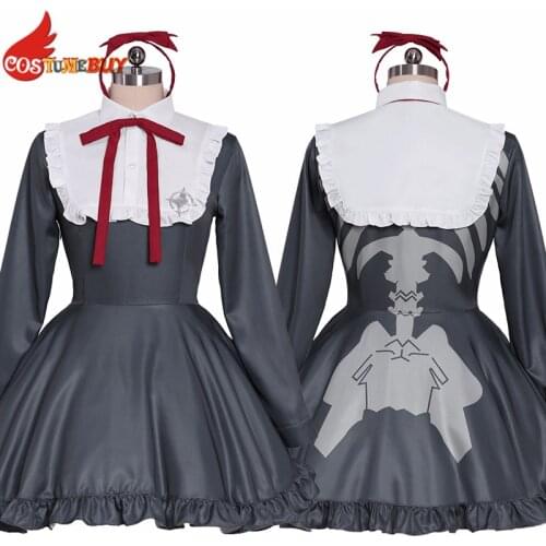CostumeBuy Danganronpa Another Episode: Ultra Despair Girls Monaca Towa Cosplay Costume Girls Dress Skirt Halloween Custom Made