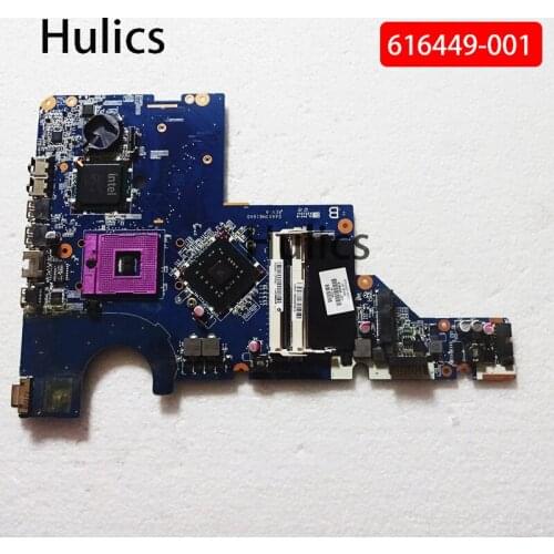 Hulics Original Laptop motherboard For HP Pavillion CQ42 CQ56 Core GL40 Mainboard 616449-001 DAAX3MB16A0 DAAX3MB16A1 main board