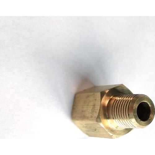 NEW 1/8 27 NPT Female to 1/8 28 BSPT BSP Male Gauge Sensor Sender Adapter Reducer 2