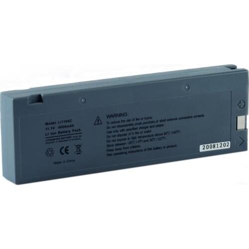 4000/5200mAh News Vital Signs Monitor battery for BIOLICHT M8000 M9000 M9000A M9500 M66 GUARDIAN PM-9000A M69 Argus LMS-10