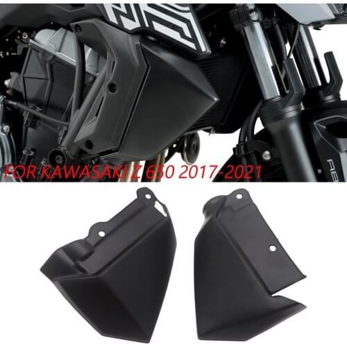 NEW Z650 Motorcycle Radiator Caps Side Panels Both Sides Proterction Guard Covers For Kawasaki Z 650 2017 2018 2019 2020 2021