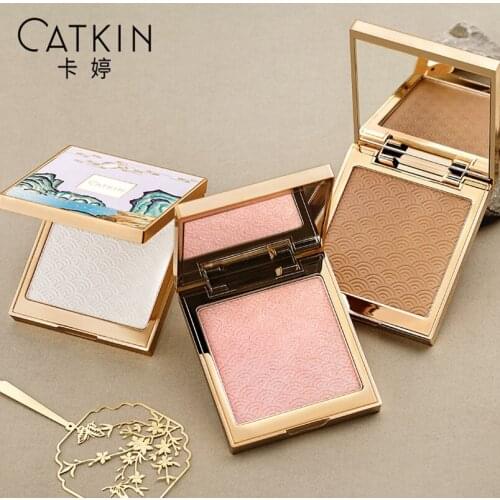 CATKIN Contouring palette, highlight and brighten complexion, three-dimensional concealer, nose shadow powder highlight