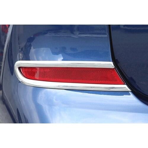 For Bmw X3 G01 Car Rear Foglight Frame Trims Interior Accessories Chrome 2018 2019 2020 2021 decoration abs