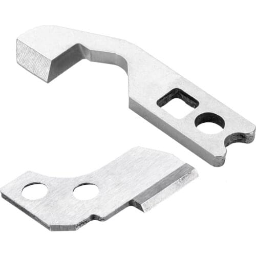 Sewing Machine Serger Upper Knife 788011007 Lower Knife788013009 for Janome 204D-1110DX Kenmore 385 Husqvarna Viking 650-1003LCD