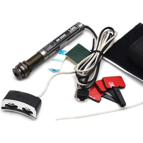 Sound Hole Style Tail-peg Preamp System for Classic Guitar GB550C LSM Pen Style Pickup with Volume and Tone Control