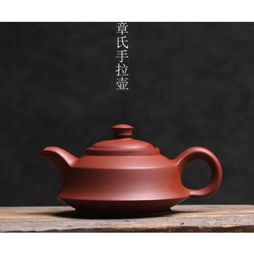 Such as the us old finally hand ZhangXiHe ZhangWeiQin chaozhou pure hand pot of zhu mud kung fu tea