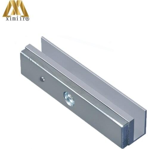 DC12V Firm And Durable NO Frame Glass Suitable For Door Narrow Door 280KGS Magnetic Lock UB280 U Bracket For Door Lock System