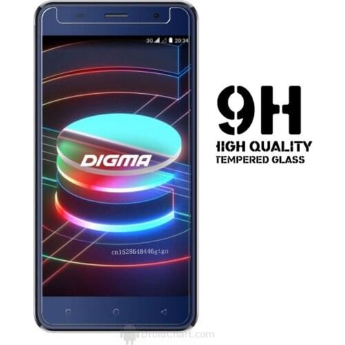 For Digma Linx X1 3G Tempered Glass Premium Screen Protector Film 9H 2.5D Safety Film On For Digma Linx X13G