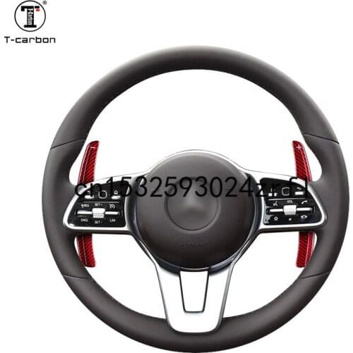 For Benz A B C E S CLA GLA CLS GLC GLE Class Replacement Carbon Fiber Steering Wheel Shift Paddle