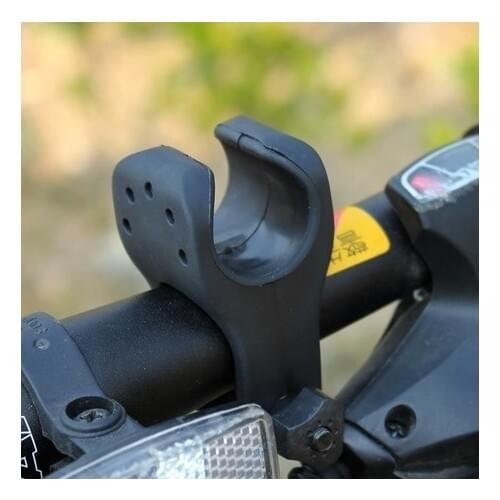 Cycling Headlight Clamp Bike Flashlight Mount Holder Cycle Bicycles CREE Q5 LED Torch Bracket Front Light Holder Head Lamp Clips