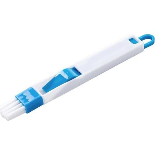 1pc Multifunction Computer Window Cleaning Brush Window Nook Keyboard Cleaner Track Cleaner Window Shovel Dust Cranny Groov A5H0