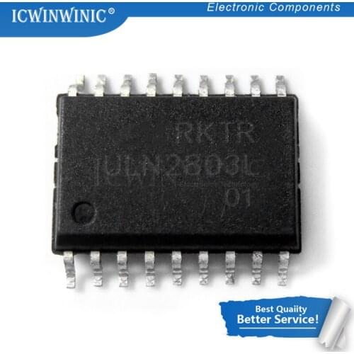 100piece ULN2803AFWG ULN2803AG SOP18 SOP ULN2803 SMD In Stock
