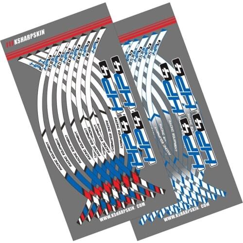 12 Strips Motorcycle Wheel Sticker Reflective Rim Stripe outer Rim Accessory Stickers For BMW HP4 hp 4