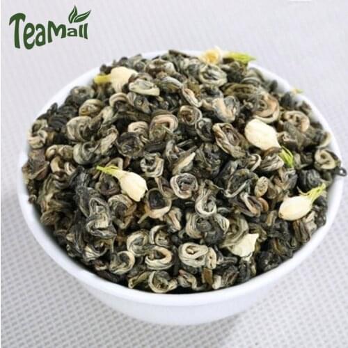 2020/2021 Tea Loose Leaf Dried Flower Chinese Tea Green Chinese Tea Tea Floral Scent Pi Luo Chun Jasmine Green Chinese Tea 250g