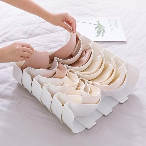 3pcs Underwear Bra Storage Organizers Keep Shape Drawer Wardrobe Closet Home Organization Drawer Divider Dormitory Save Space
