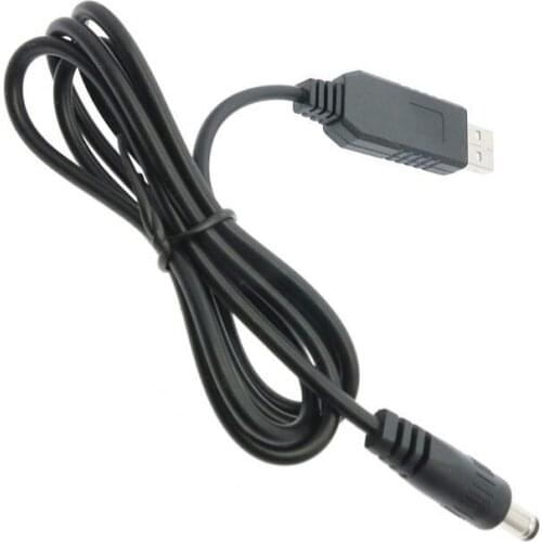 5 PCS/LOT Durable USB Power Boost Line DC 5V to DC 5V / 9V / 12V Step UP Module USB Converter Adapter Cable 2.1x5.5mm Plug