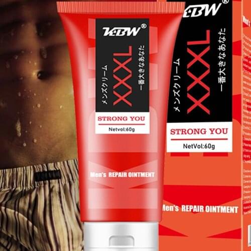 60ml Men Penis Enlarge XXXL Size Massage Long-last Cream Erection Sex Products Man Aphrodisiac Paste Private parts Care Gel