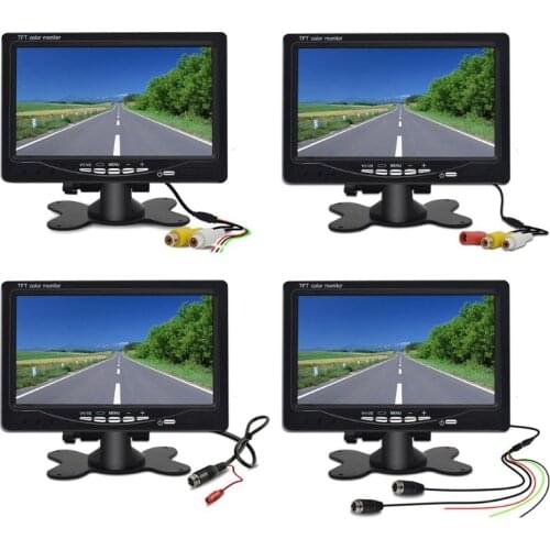 7 Inch Car Monitor Display lcd Reverse Camera Monitors for Car Parking/Reversing System