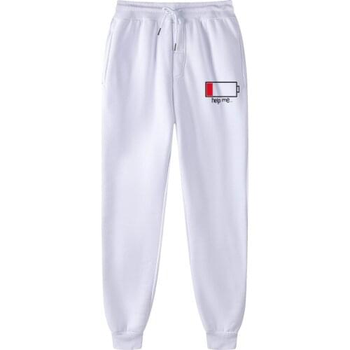 Ms Joggers Brand Woman Trousers Casual Pants Sweatpants Jogger Low Power Help Me Print Fitness Workout Running Sporting Clothing