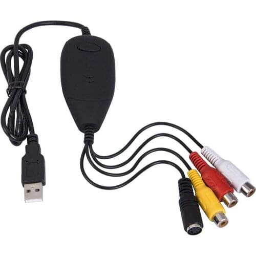 Ezcap172 USB Audio Video Grabber Capture,Convert Analog video from VHS,Video Recorder,camcorder,DVD ,Can Win10