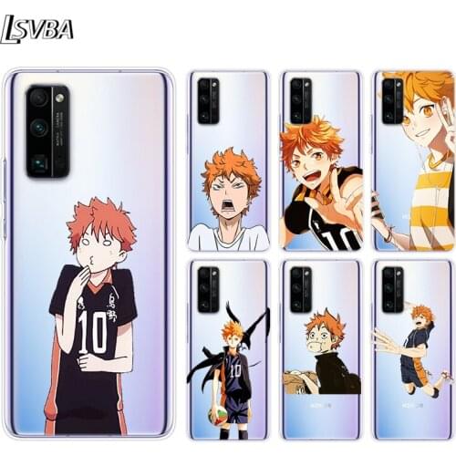 Haikyuu Hinata Attacks Anime Silicone Cover For Honor 30 30i 10i 30S V30 V20 9N 9S 9A 9C 20S 20E 20 7C Lite Pro Phone Case