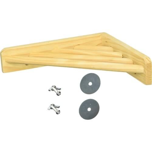 Chinchilla Squirrel Parrot Toy Bird Toy Jumping Platform Retaining Edge Stick Spring Board Wood Springboard Toy