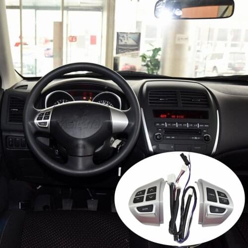 Steering Wheel Button Audio Cruise Control Switch For Mitsubishi Asx Lancer Outlander Rvr Pajero Sport