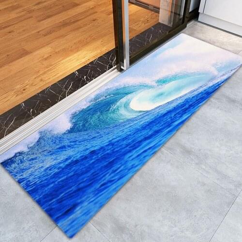 Printed Mats for Hallway Entrance Doormats Anti-slip Carpets Home Living Room Bedroom Floor Rugs Indoor Absorbent Door Mat