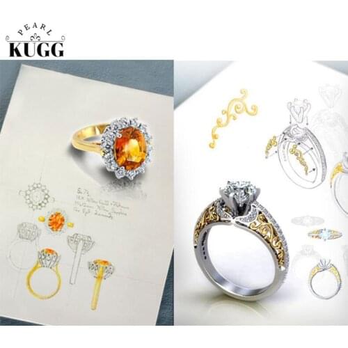 KUGG Design Your Own Jewelry Earrings Rings Pendants Necklaces Bracelets Fine Jewelry Customization