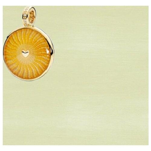 2021 High Quality New S925 Sterling Silver Shining Sunlight Pendant Fashionable Simple Classic Suitable For Gifts For Girls