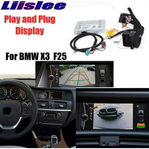 Liandlee Parking Camera Interface Adapter Back Up Kits For BMW X3 F25 CCC CIC NBT Special Model Display Upgrade