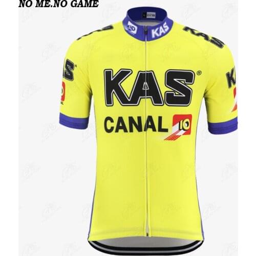 NO ME NO GAME Spain retro Mens Professional Cycling team Yellow/Blue Cycling Jersey Short Sleeve Road ropa Maillot Ciclismo