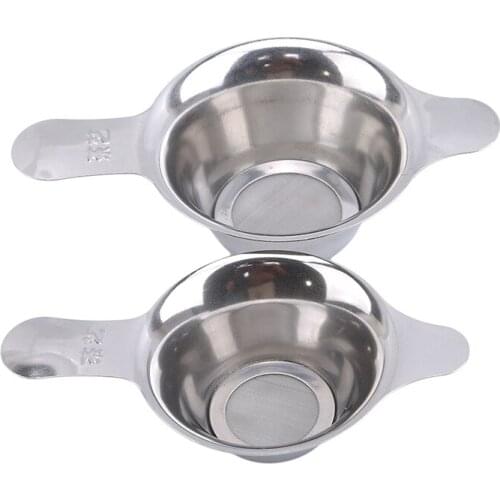 Stainless Steel Tea Strainer Fine Mesh Chinese Kungfu Tea Leaf Funnel Filter Kitchen Accessories Funnel Filter For Tea & Coffee