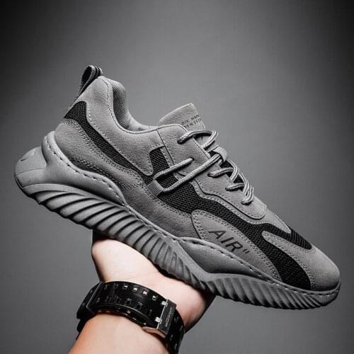 Spring, Summer and Autumn New Fashion Breathable Mesh Sports Shoes Mens Versatile Casual Thick Soled Running Shoes Mens Shoes
