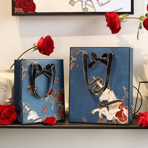 Unicorn Gift Box Kraft Paper Box Packaging Bags for Business Birthday Valentines Day Birthday Party Wedding Favors for Guests