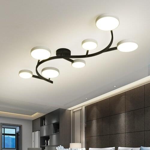 Modern k9 crystal ceiling lights ceiling chandelier AC85-265V Living Room home decoration kitchen fixtures lighting light