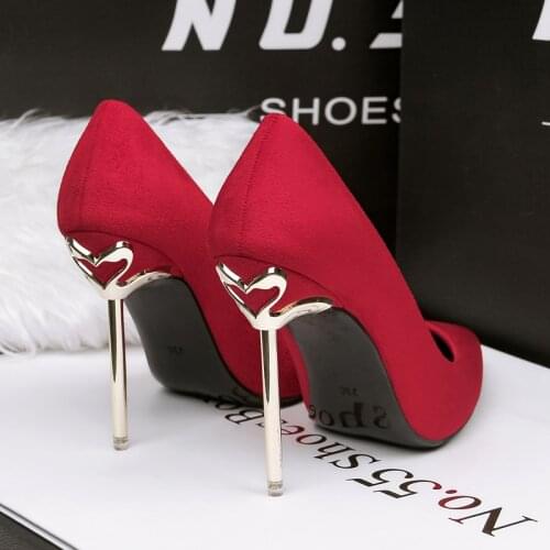 Ladies High Heels Women Shoes Pumps High Heel Stiletto Sexy Wedding Shoes Woman 2020 Pumps Black Red tacones mujer