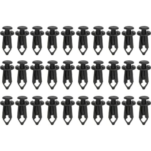 190PCS 6 Sizes Universal Auto Fastener Clips Removal Tool Vehicle Car Trim Clip Fender Liner Fit for All Car