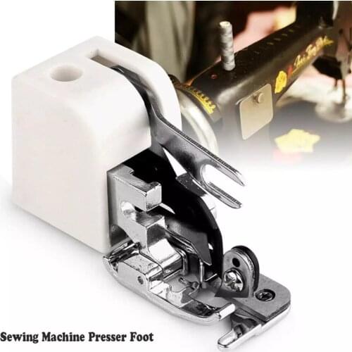 1pc Household Sewing Machine Parts Side Cutter Overlock Presser Foot Accessories Attachment For All Low Shank
