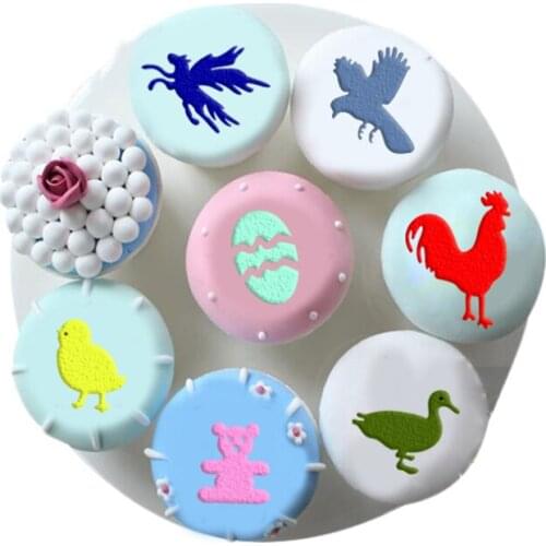 1pc Animal Stencil Handmade DIY Painting Template Doodle Hollow Scrapbooking Coloring Diary Ruler Cartoon Office School Supplies