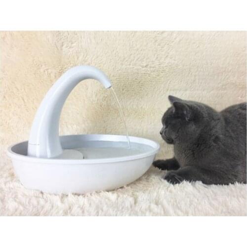 2.34L Water Fountain With Faucet Automatic Dog Water Dispenser Transparent Drinker Pet Drinking Feeder 3 Filters, Motion Sensor