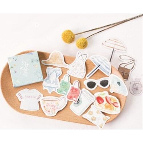 45pcs/Pack Girls Heart Cute Fairytale Dreamy Colorful Hand Account Stickers for Children Album Item Decoration Seal DIY