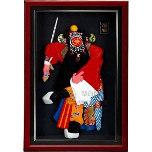 Decoration Arts crafts girl gifts get married Peking Opera Photo Pendant Home Furnishing hanging crafts Chinese Kui town house f