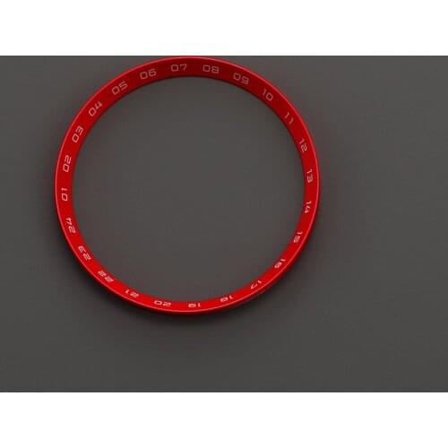 Diy Mod 31.4mm 6105 Chapter Ring Watch Case Parts Fit For Seiko6105 SRPD Stainless Steel Silver Black Chapter Ring