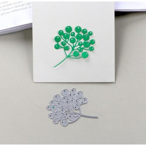 DUOFEN METAL CUTTING DIES circle leaves branches stencil DIY Scrapbook Paper Album 2019 new